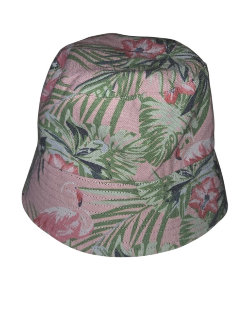 Marcus Adler New York Pink Flamingo Tropical Bucket Hat One Size